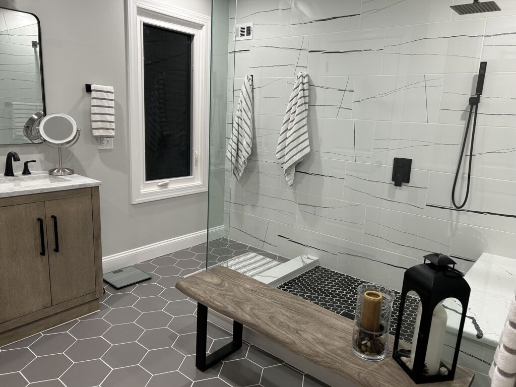 shower bathroom remodel