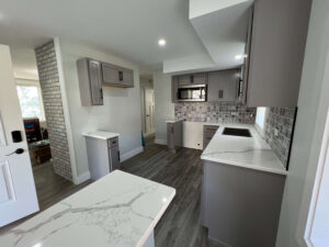 A new kitchen remodel completed by the KSW team.