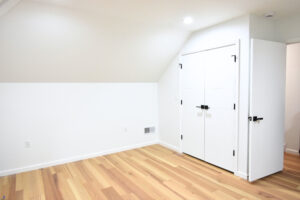 room addition for bedroom with closet