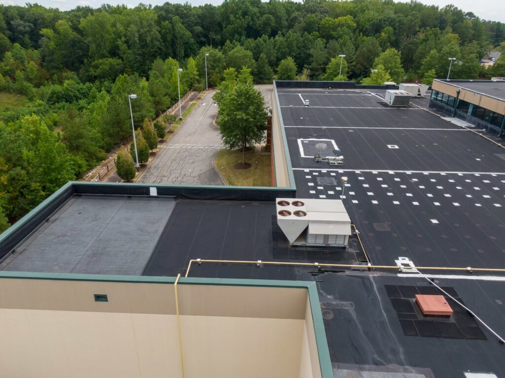 Commercial EPDM flat roof