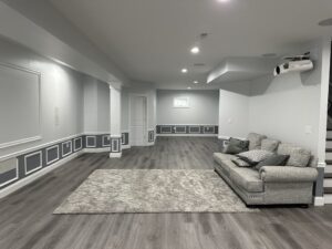 movie room remodel