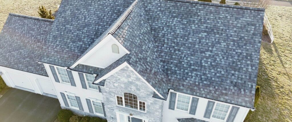 New roof from a residential roofing contractor